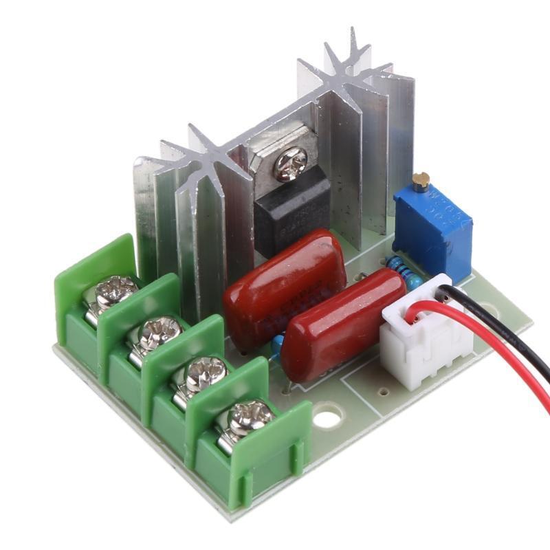 220V2000W Motor Speed Controller Adjustable Electronic Voltage Regulator Durable