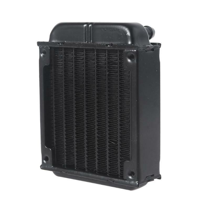 Multi-Port G1/4 Thread Aluminum Radiator 80mm For Computer Water Cooling System