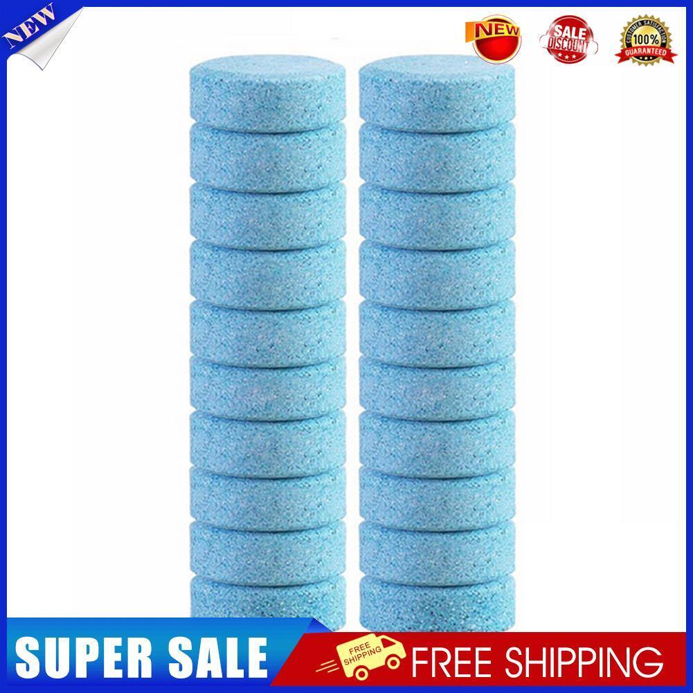 20pcs Solid Cleaner Car Windscreen Wiper Effervescent Tablets for Window