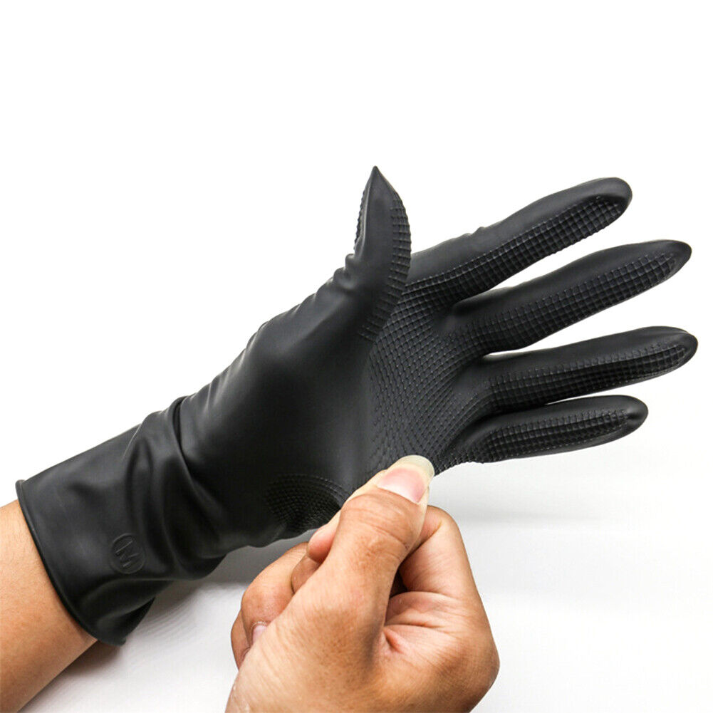 1 Pair Hair Perm Curling Hairdressing Heat Resistant Gloves Styling Tools