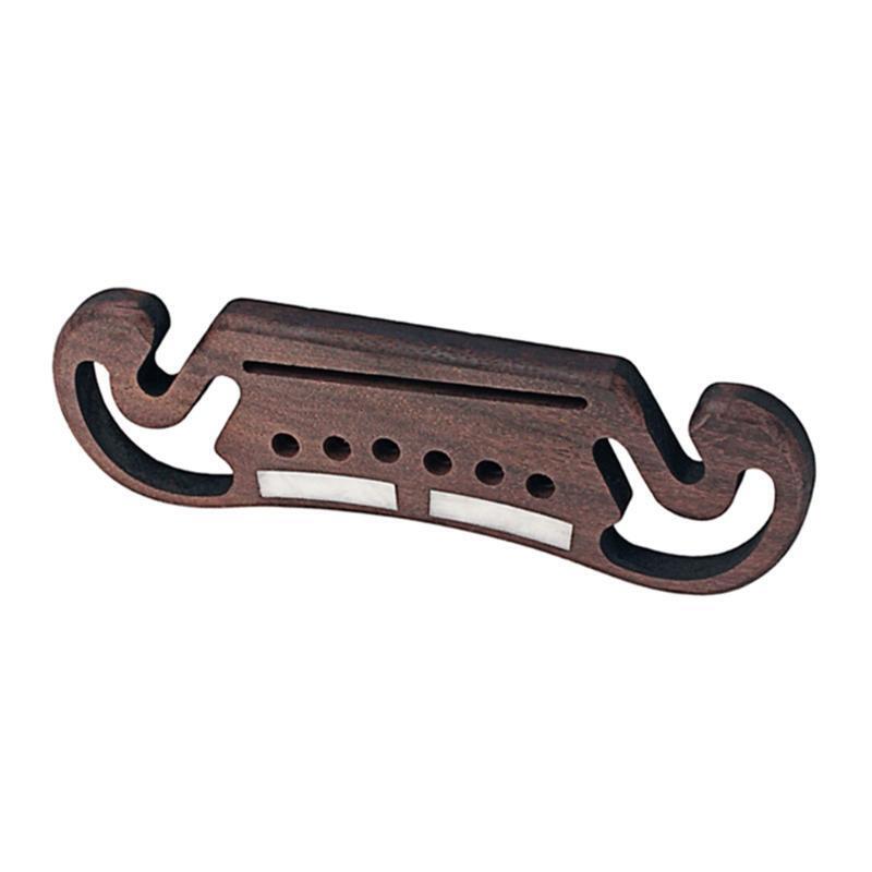 Professional Guitar Parts Natural Rosewood Bridge for Acoustic Classical Guitar