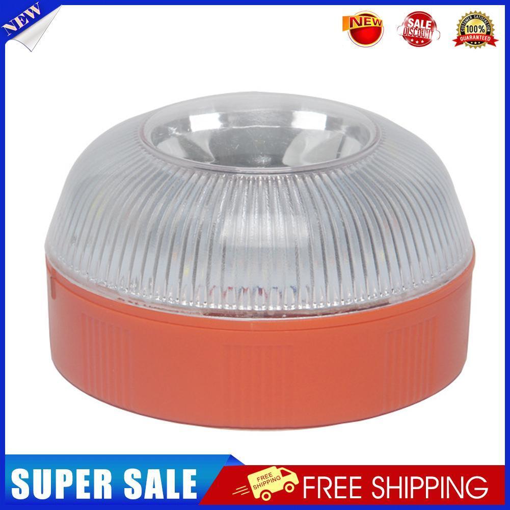 V16 LED Strobe Car Beacon Light Rechargeable Bike Magnetic Induction Lamp