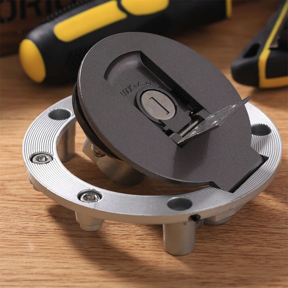 Fuel Gas Tank Cap Cover w Key for Yamaha FJ1200 FZR1000 1987 1988 1989 1990 1991