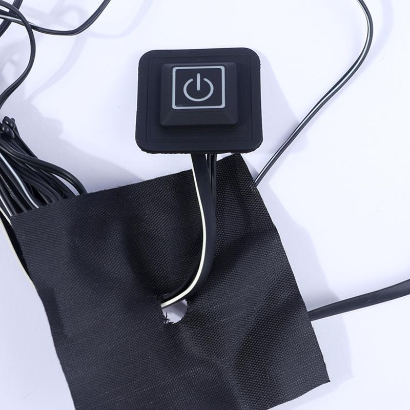 USB Fiber Heating Pad Electric Cloth Heater Pad Heating Element for Neck Back