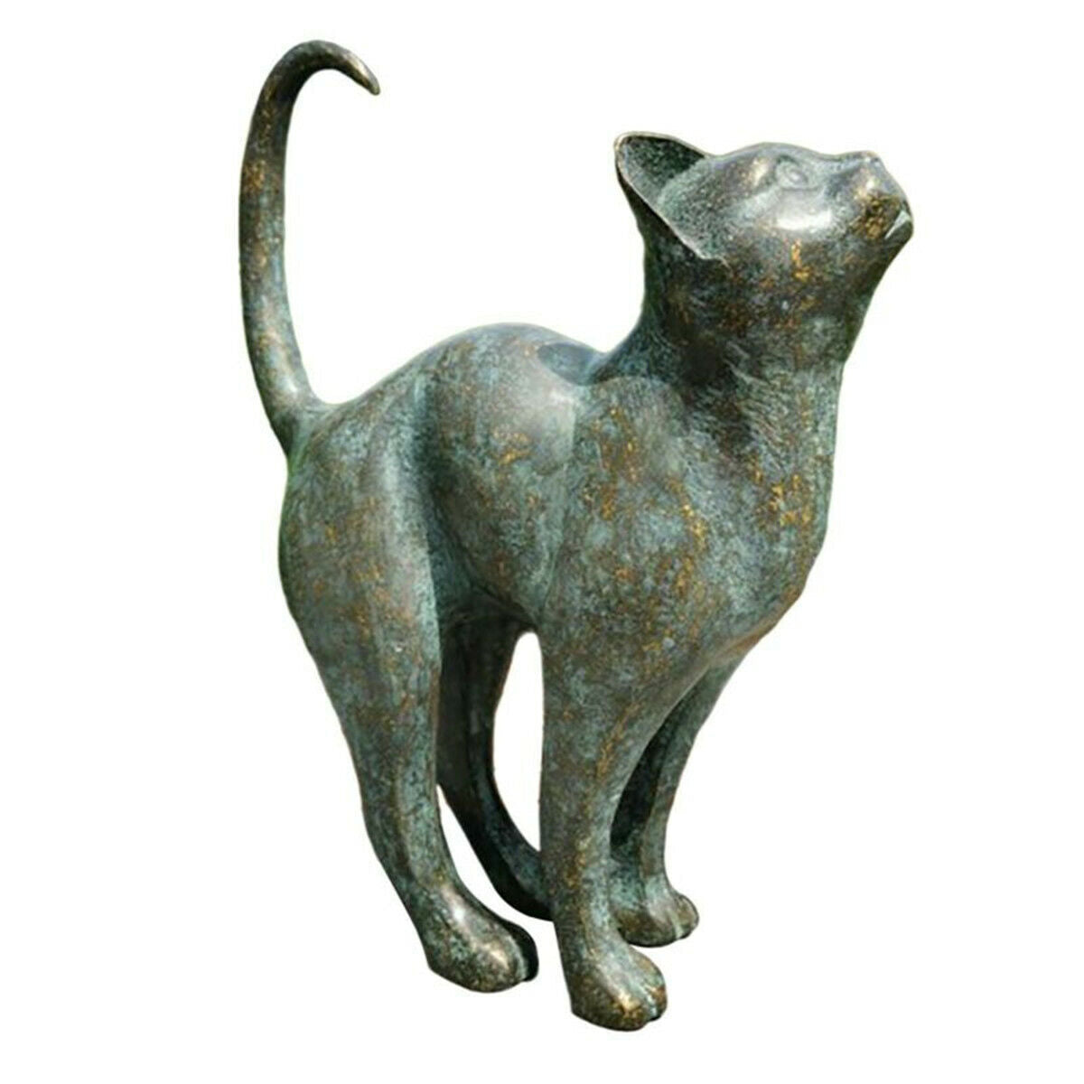 Beautiful Cat Statue Home Garden Decoration Ornament Outdoor Art Craft Sculpture