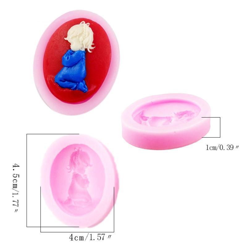 Chocolate Candy Molds Polymer Clay Making Mould for Wedding Birthday Easter