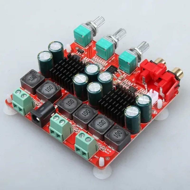 TPA3116 2.1 DC 12-26V Power Amplifier Board 2x50+100W 3 Channel Digital Speaker