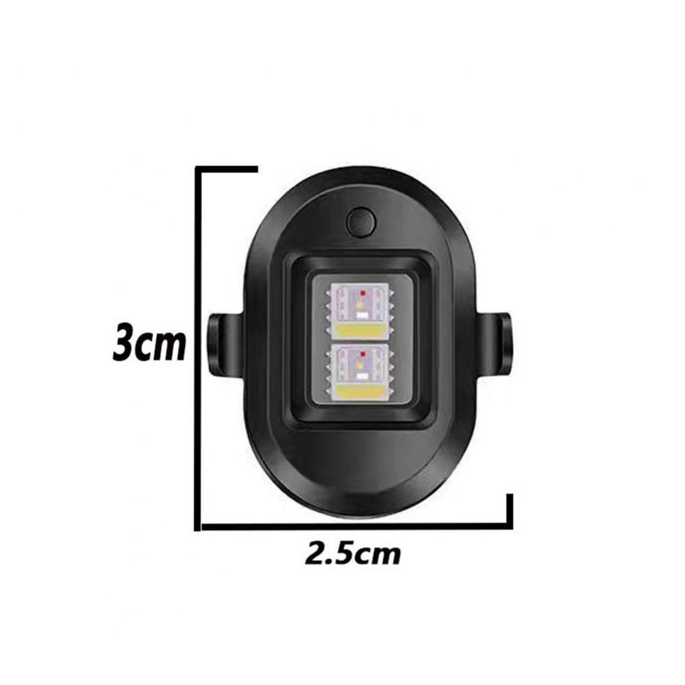 Warning Lights Bicycle Tail Light Bike Rear light Strobe Warning Light 7-color