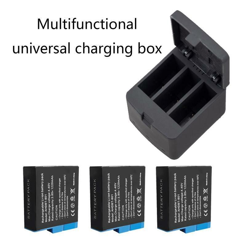 Portable Charger Charge Battery Pack for Hero 5/6/7/8 Camera Battery Props