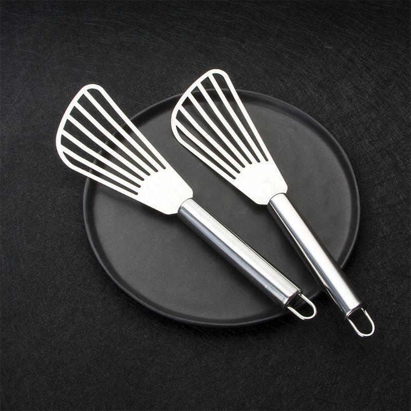 Stainless Steel Cooking Fish Spatula Professional Flexible Spatula Non-stick