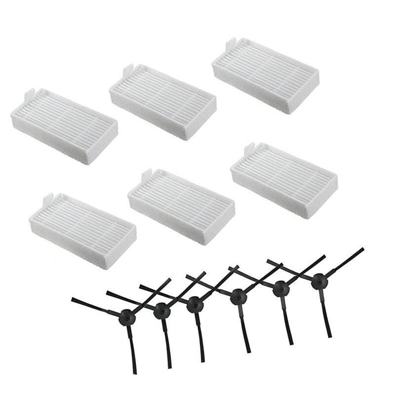 Side Brush Efficient Hepa Filter for Ilife V3 V5 X5 Robot Vacuum Cleaner Parts