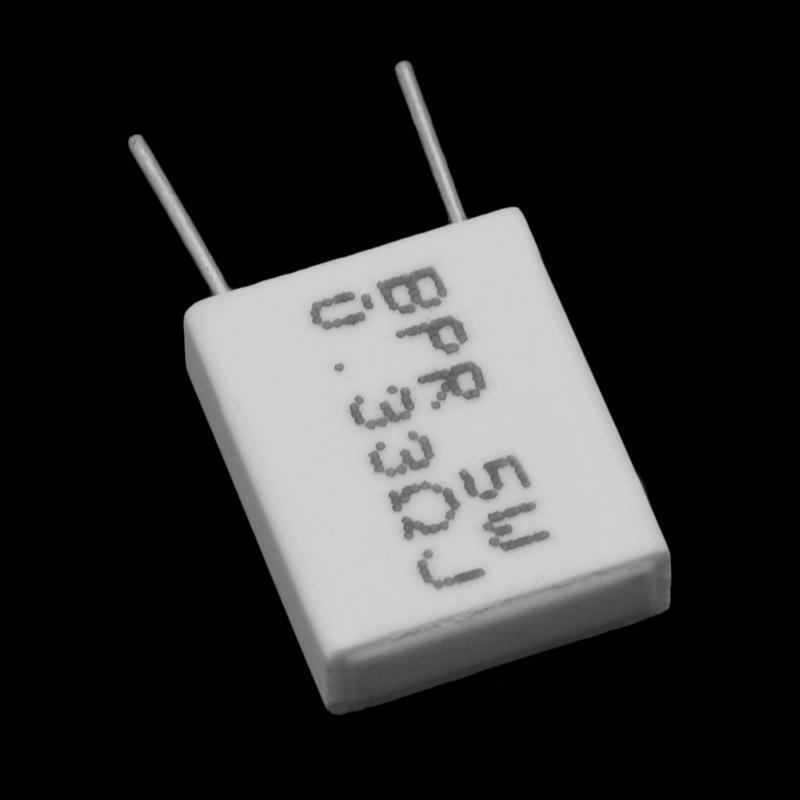 10 pcs 0.33R 5 W 5% Cement Resistor 0.33R 0.33Ohm Non-Inductive Resistor BPR56