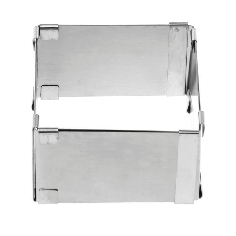 Adjustable Mousse Cake Ring Baking Mold Square Shape Cookie Cutters Bakeware