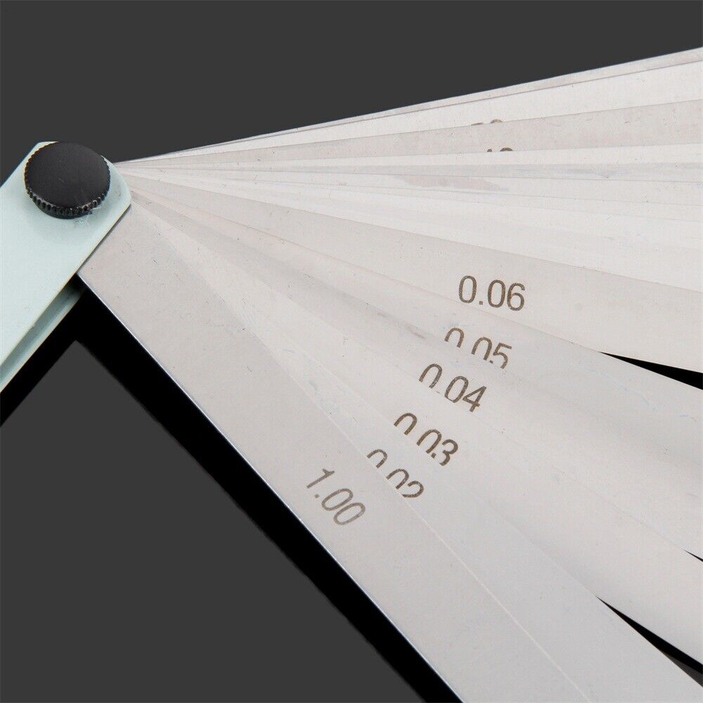 HOT 1 Set Metric Feeler Filler Gauge with 17 Blades Valves Tappets Measure Tool