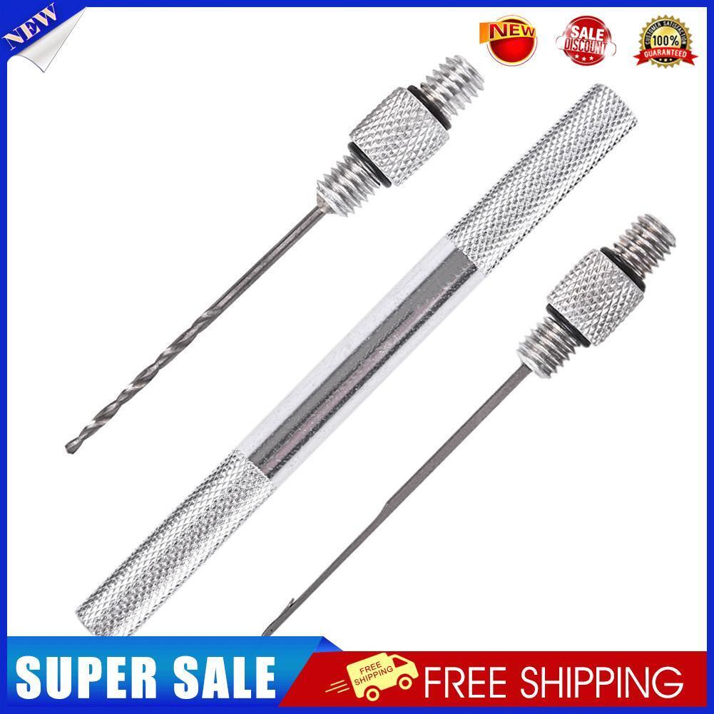 3 in 1 Combo Set Carp Fishing Rigging Bait Needle Tool Fish Drill Tackle