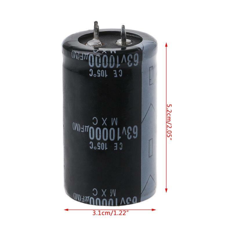 63V 10000UF Long Life High-frequency Electrolytic Capacitor Durable Capacitors
