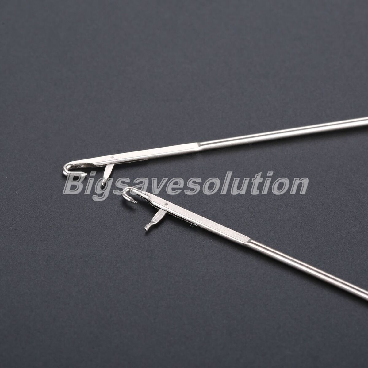 2Pcs/Set Stainless Steel Sewing Loop Turner Hoop 2 Sizes DIY Craft Tool Useful