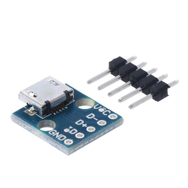 Female MICRO USB To DIP 5-Pin Pinboard 2.54mm Micro USB Type Hot Sell
