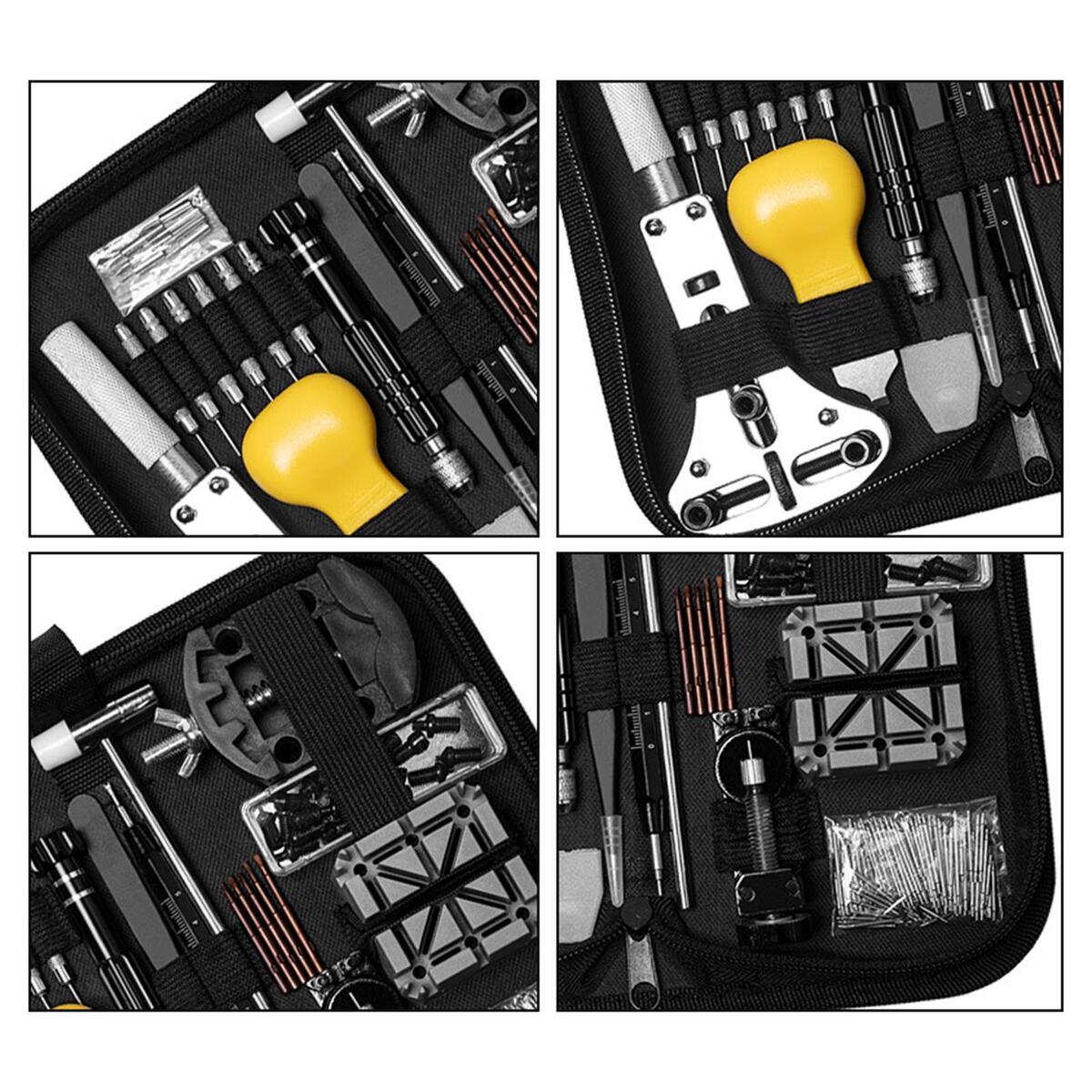 153x Watch Repair Kit Watch Band Removal Tool Portable Durable for Battery