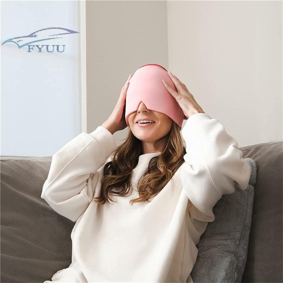 Migraine & Headache Relief Ice Hat Gel Ice Pack Large Tension Wrap Cold Therapy