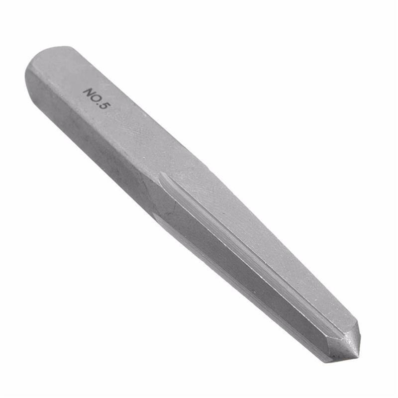 Straight Fluted Screw Extractor for Carpenters Handymen 1/8 3/16 15/64 5/16 3/8