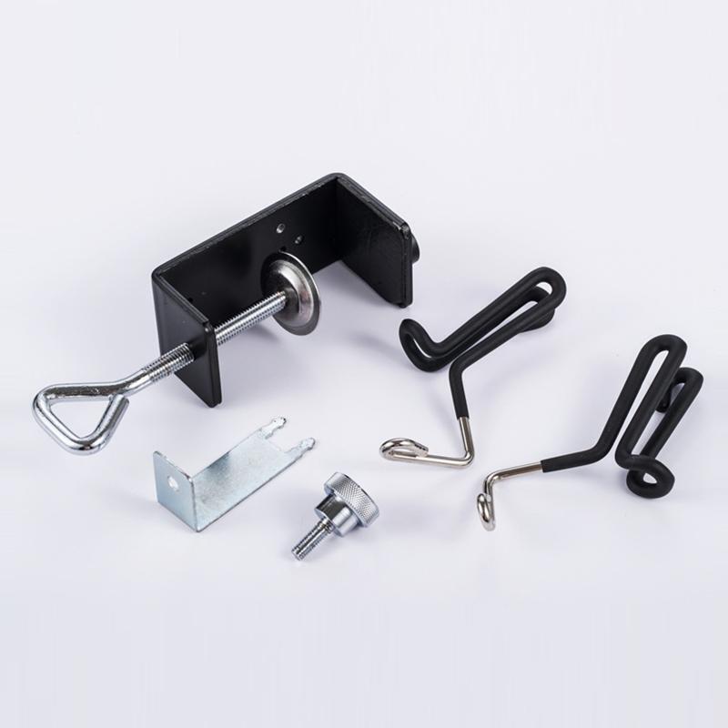 Two-brush Clamp-on Airbrush Holder Stainless Steel Airbrush Stand for Artists