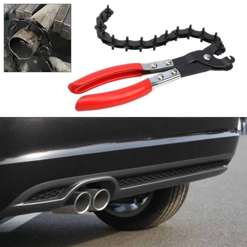 Universal Exhaust Tailpipe Tube Cutting Pliers Lock-Grip Tube Wrench Accessories