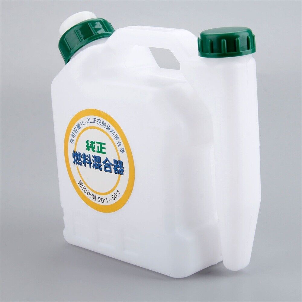 Chainsaw Fuel Mixing Bottle 1L 50:1/40:1/25:1/20:1 Gasoline Replacement Parts 1X