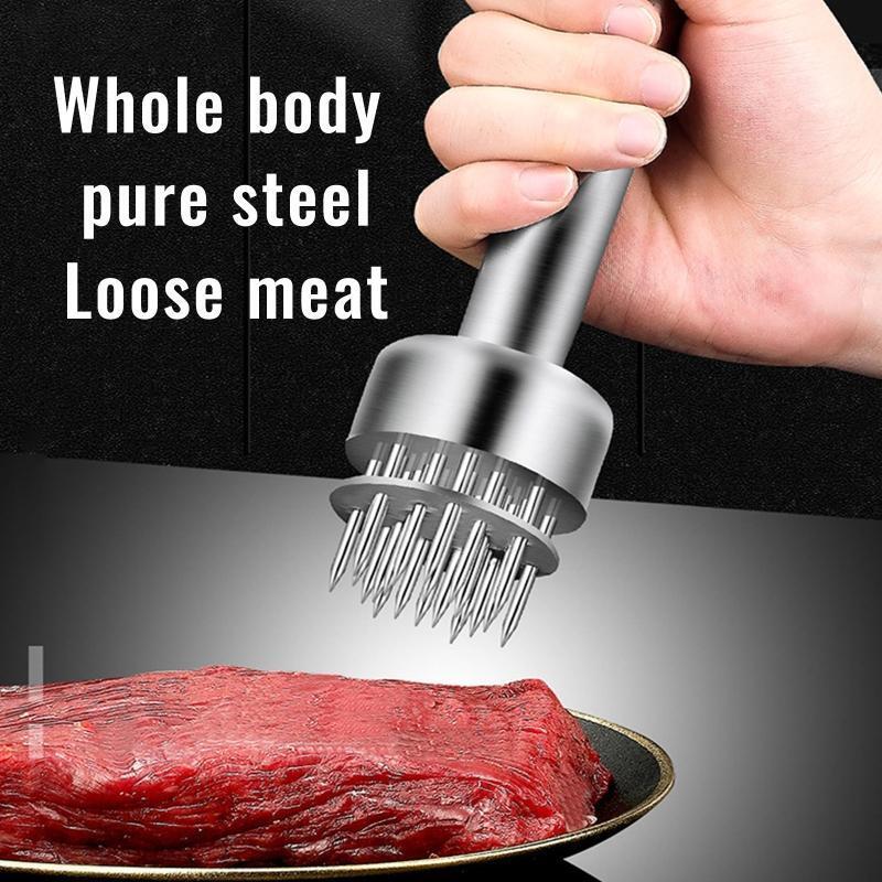 Durable 21 Ultra Sharp Needle Blade Tenderizer for Steak Improve Meat Tenderness