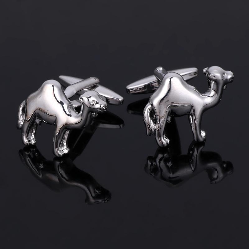 Novelty Animal Camel Cufflinks Mens Shirt Cuff Links Business Wedding Groom Gift