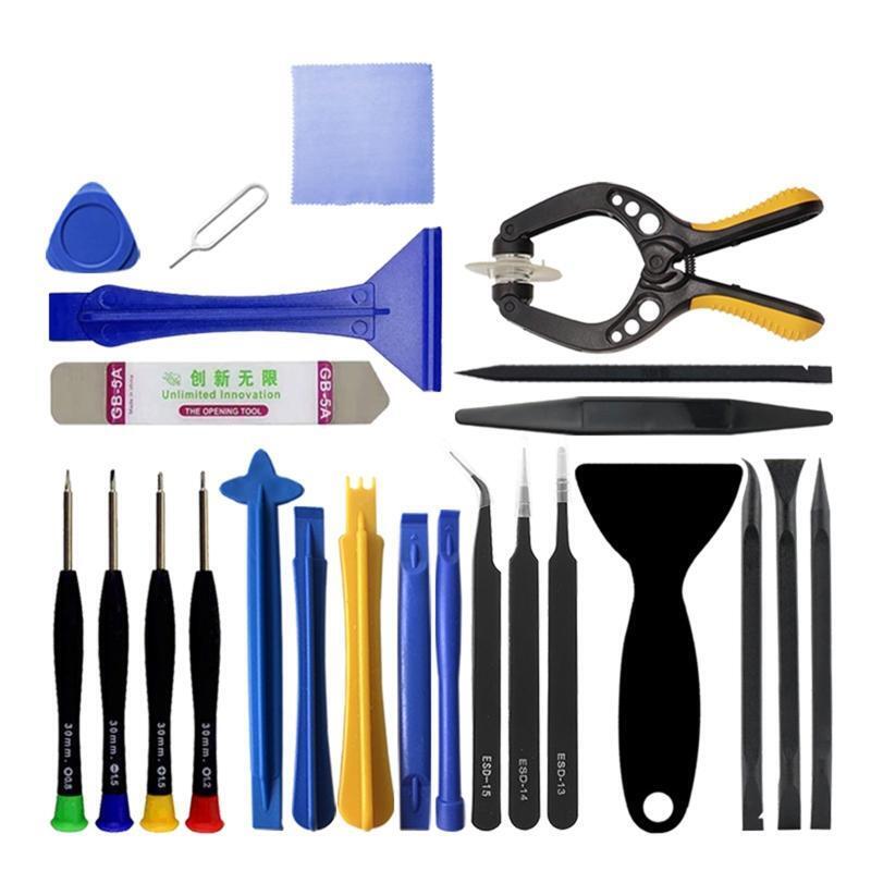 24 in 1 Opening Pry Tool Professional Phone Repair Kit with Spudger Screwdrivers