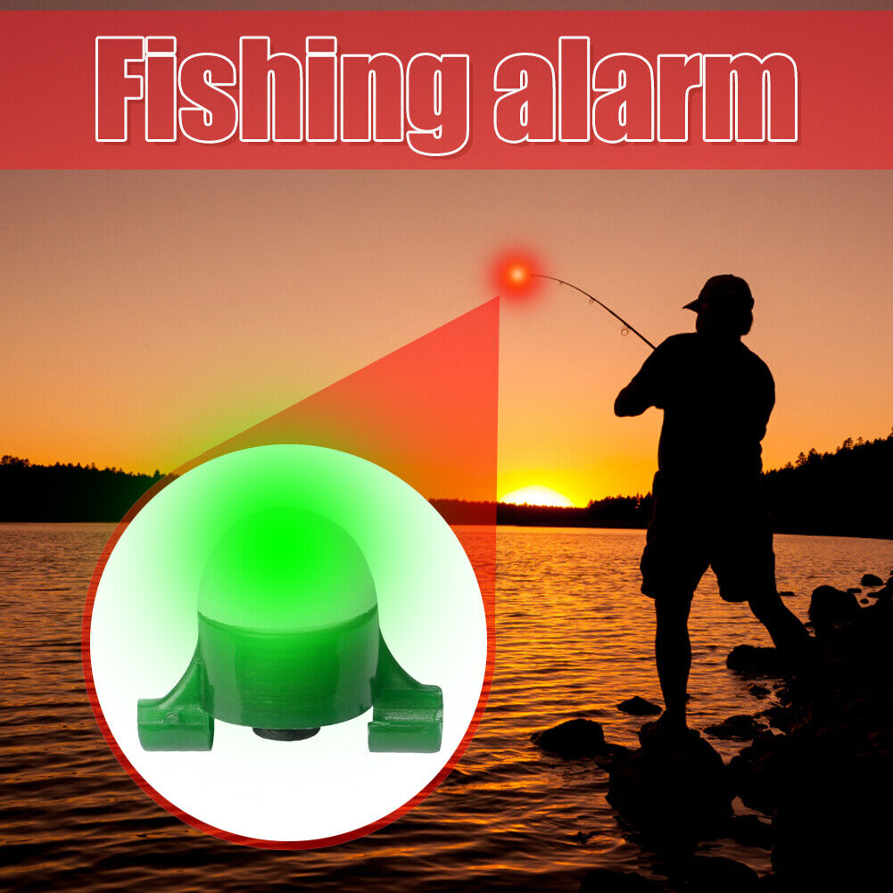 LED Fishing Alarm Rod Tip Sensor Light Carp Fishing Bite Alarm Accessories