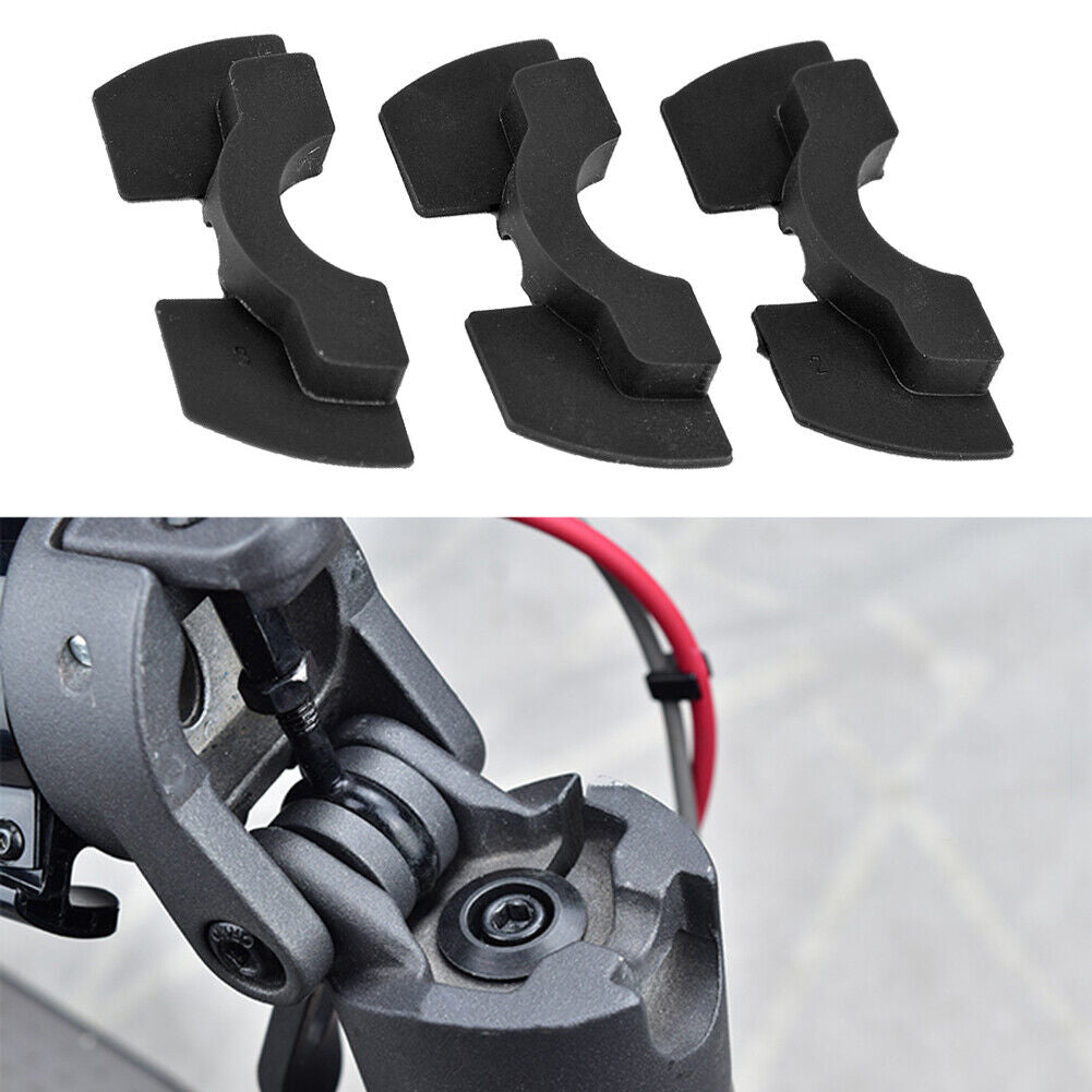 6pcs Rubber Damping Electric Scooter Vibration Damper for M365 (Black)