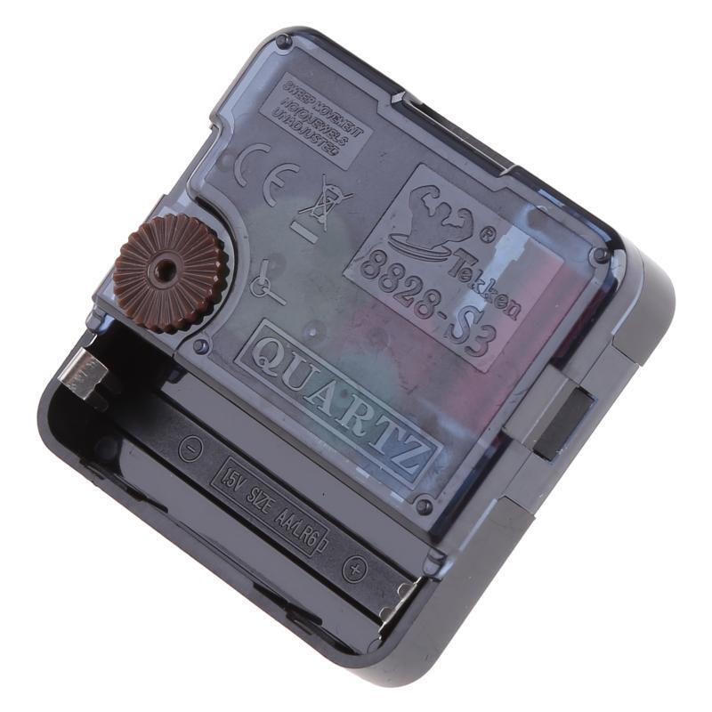 Silent Wall Quartz Clock Movement Mechanism DIY Replacement Repair Kit Hands