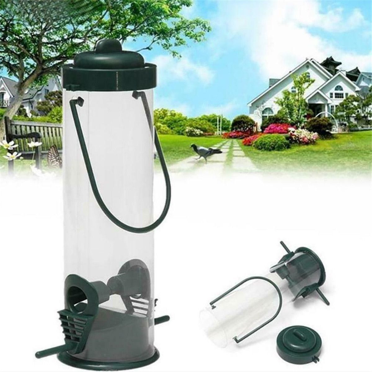 Supplies Wild Food Container Hummingbird Feeders Hanging Hanging Bird Feeder