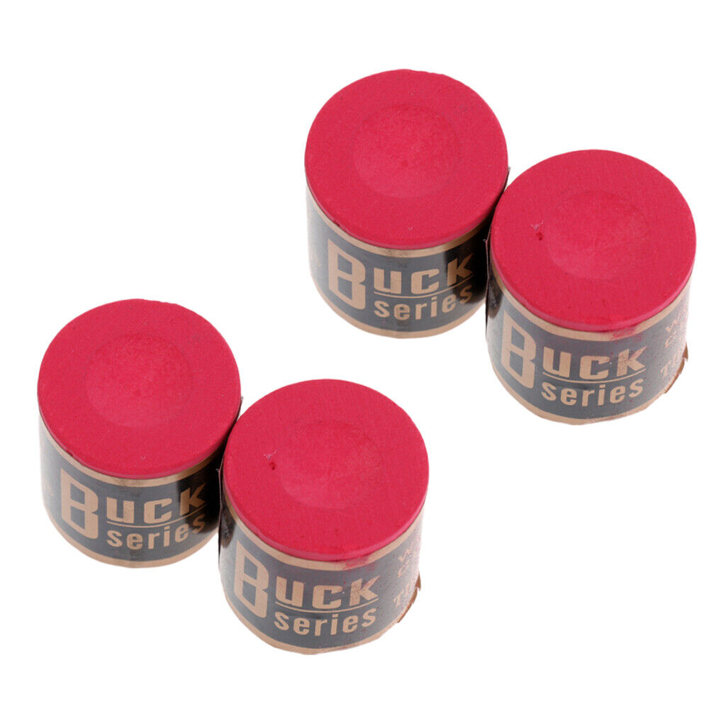 Pieces/Set Snooker Pool  Chalk Billiard Accessories Red