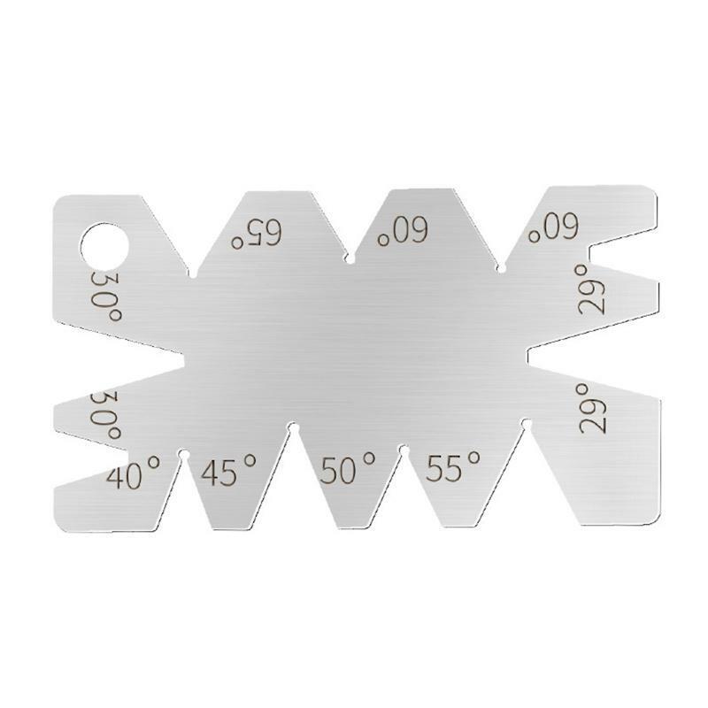 Drill Bit Angle Gauges Stainless Steel Drill Sharpener Tools S/S Angle Measuring