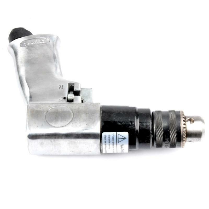 Angle Air Drill AD-102 1700 RPM Positive Reversal Gun Type Pneumatic Drill