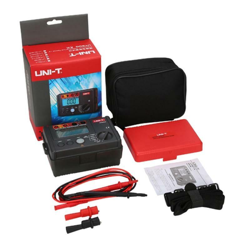 Upgraded Digital Resistance Ground Earth Tester 1000V Insulation Resistance Test