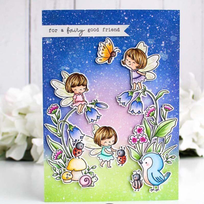 Fairy Metal Cutting Dies Stencils for DIY Scrapbooking Album Paper Card Crafts