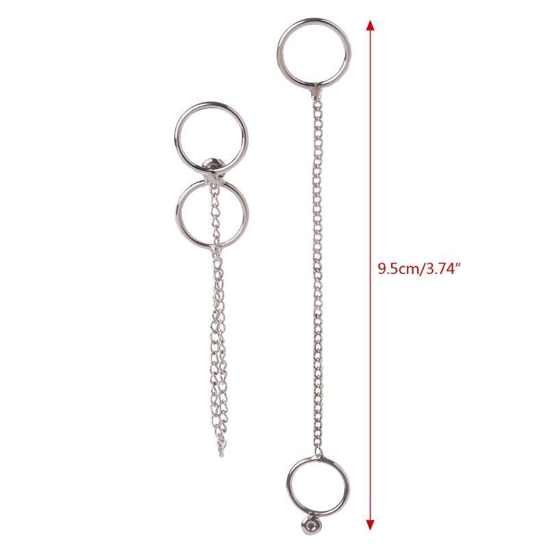 Exquisite Dangle Earrings Hip-hop Long Tassel Drop Earrings Jewelry for Travel
