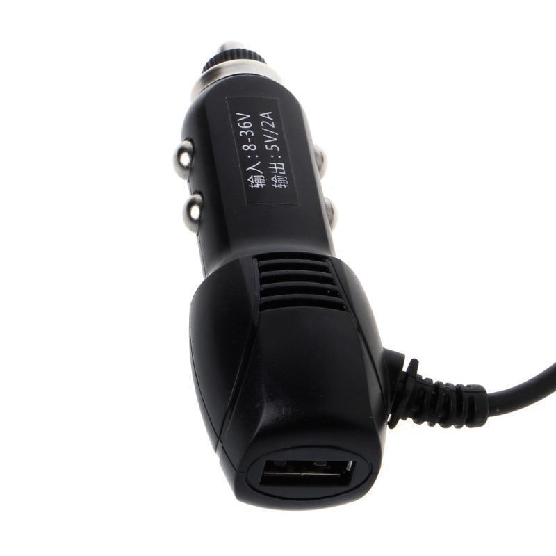 Micro USB Port 5V 2A Car Charger Adapter For Car DVR Vehicle Charging w/3.5m