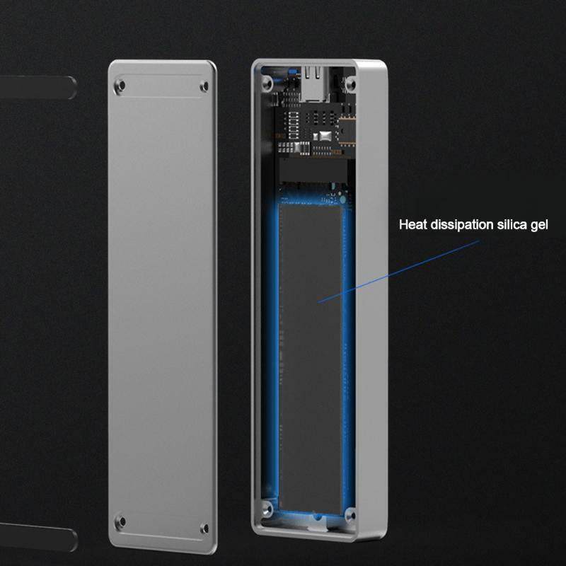 Blueendless HDD Enclosure SSD Box USB3.1 Type C to Type C/USB-A 10Gb High Speed