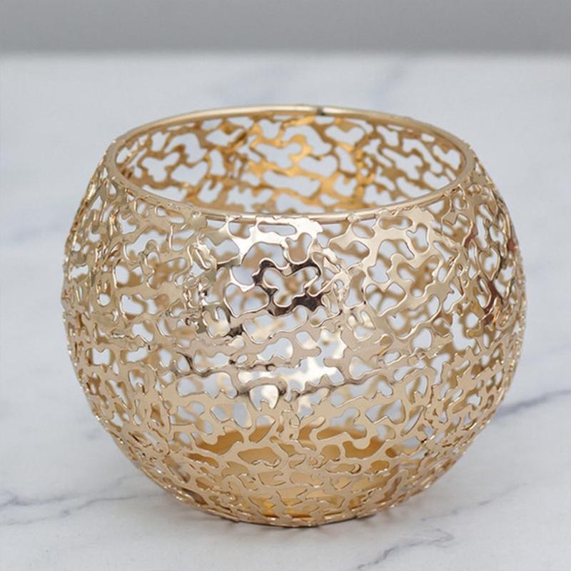 Creative Hollow Lantern Candle Holder for Wedding Birthday Party Home Decoration