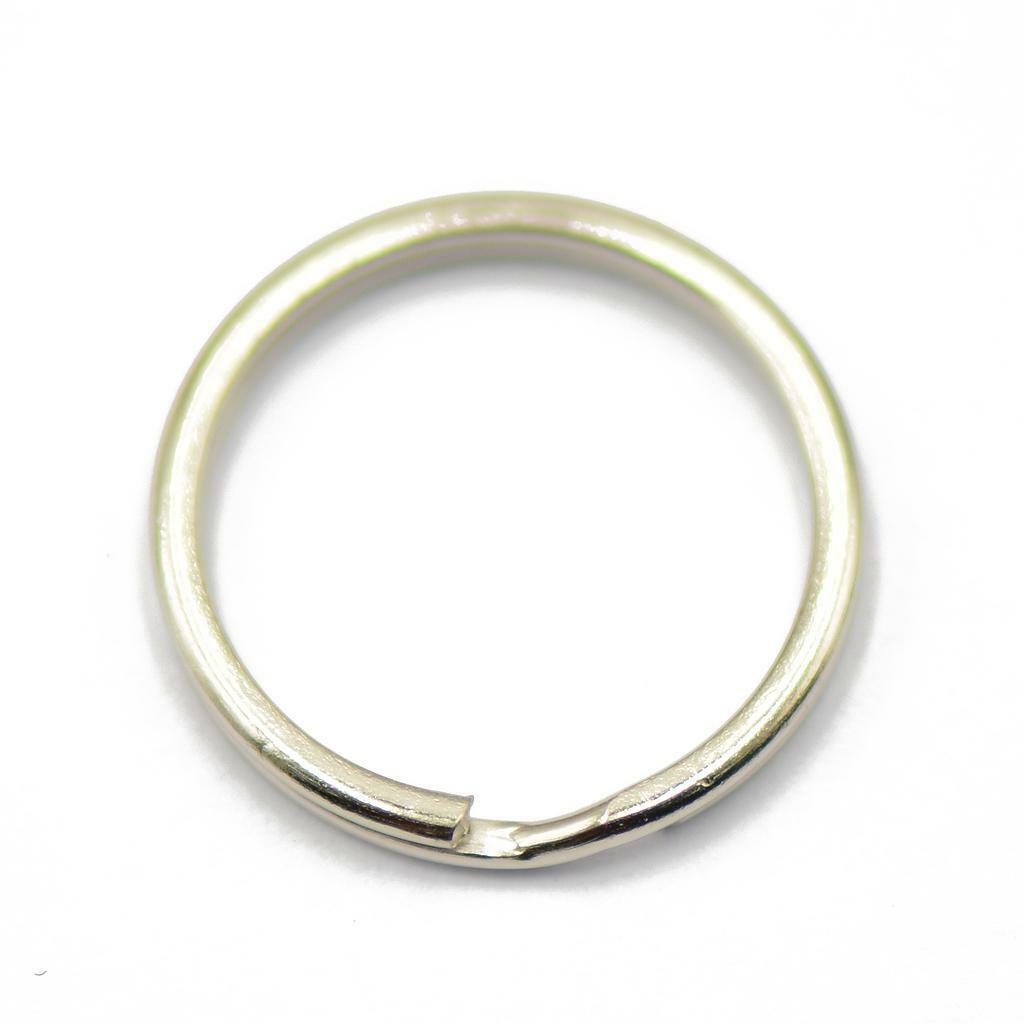 50pcs New 18mm   Split Rings Keyrings Keychain Keyfob