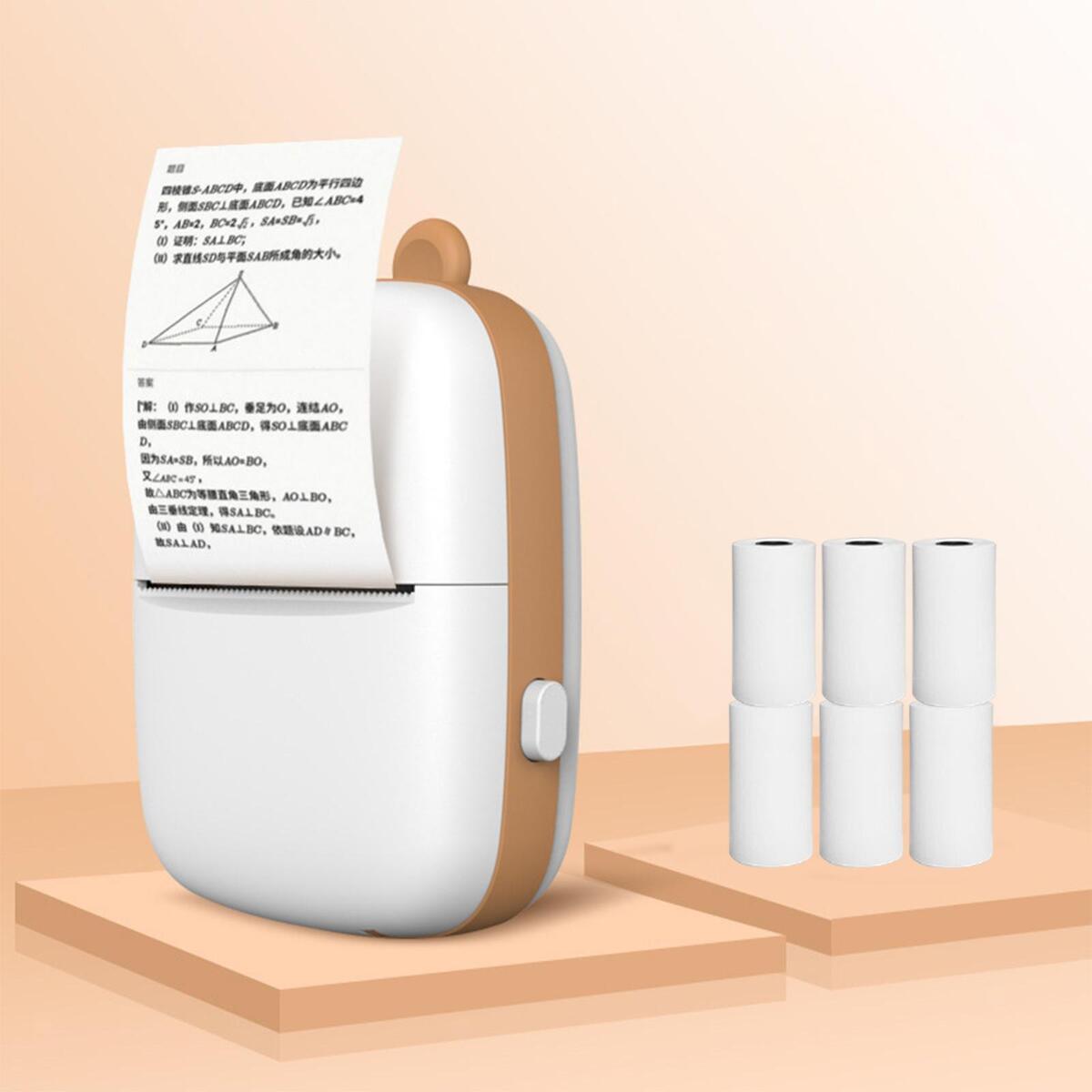 Thermal Printer Instant Pocket for Kids Children Office