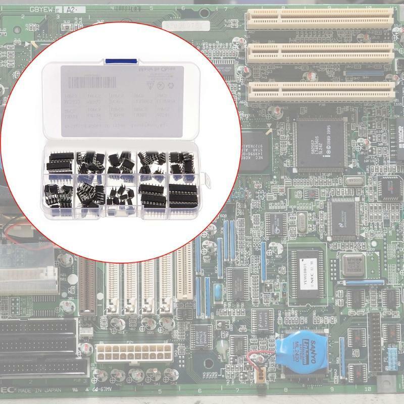 IC Chips NE555 PC817 ULN2003 ULN2803 LM324 LM358 LM386 LM393 UA741 NE5532 85pcs