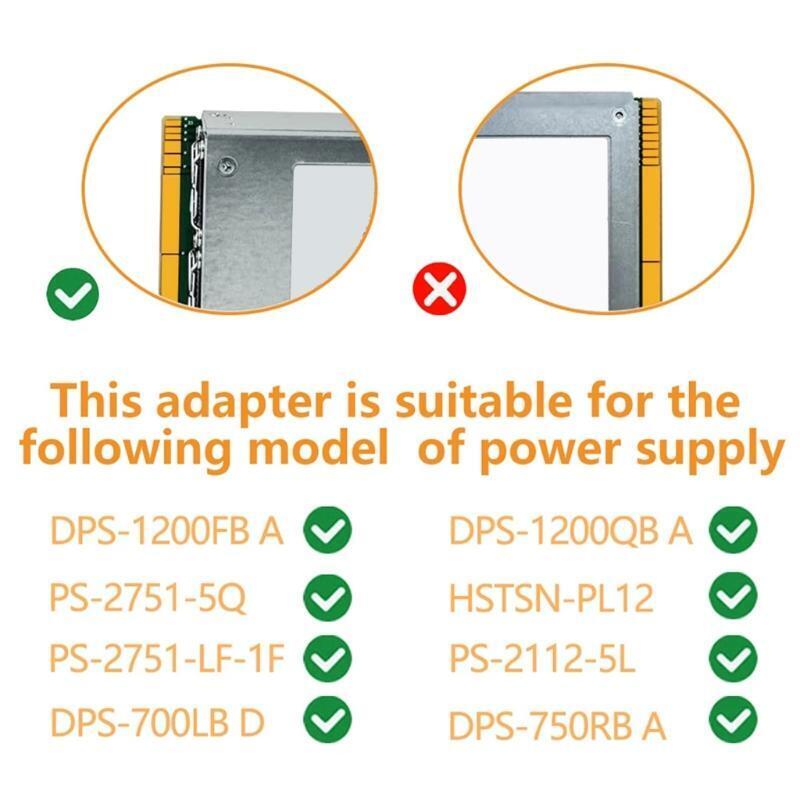 for Ethereum ETH BTC 64pin to 17x6pin Power Distribution Board Adapter