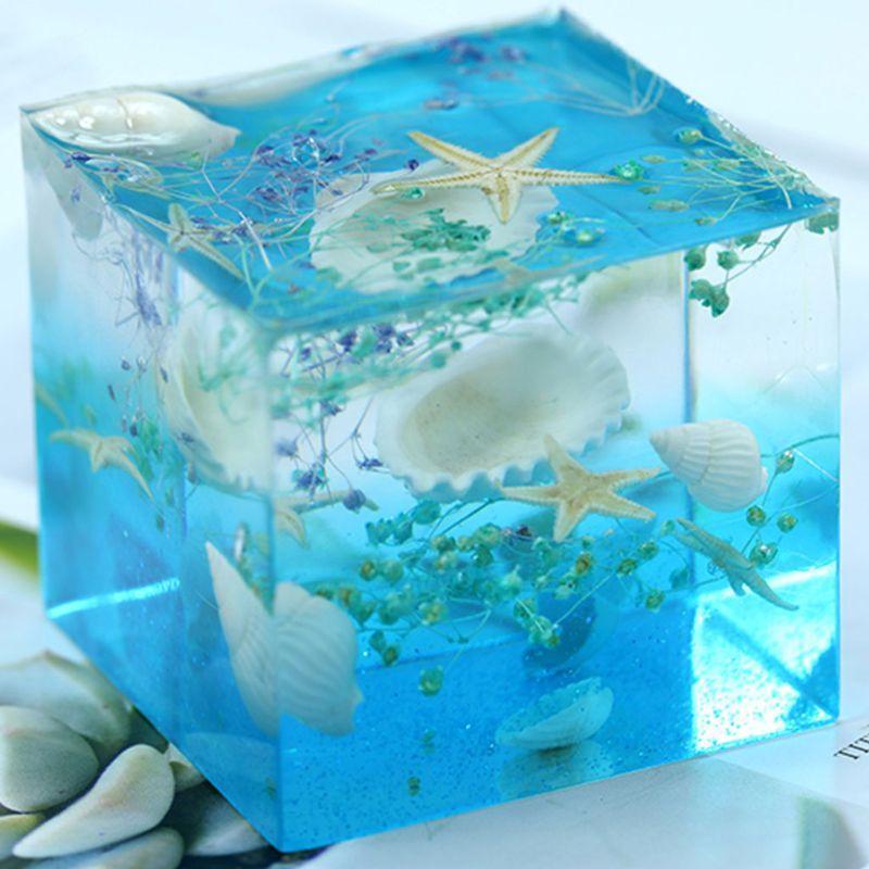 Flower Pot Square Silicone Mold DIY Crafts Candle Dried Flower Decorations Mold
