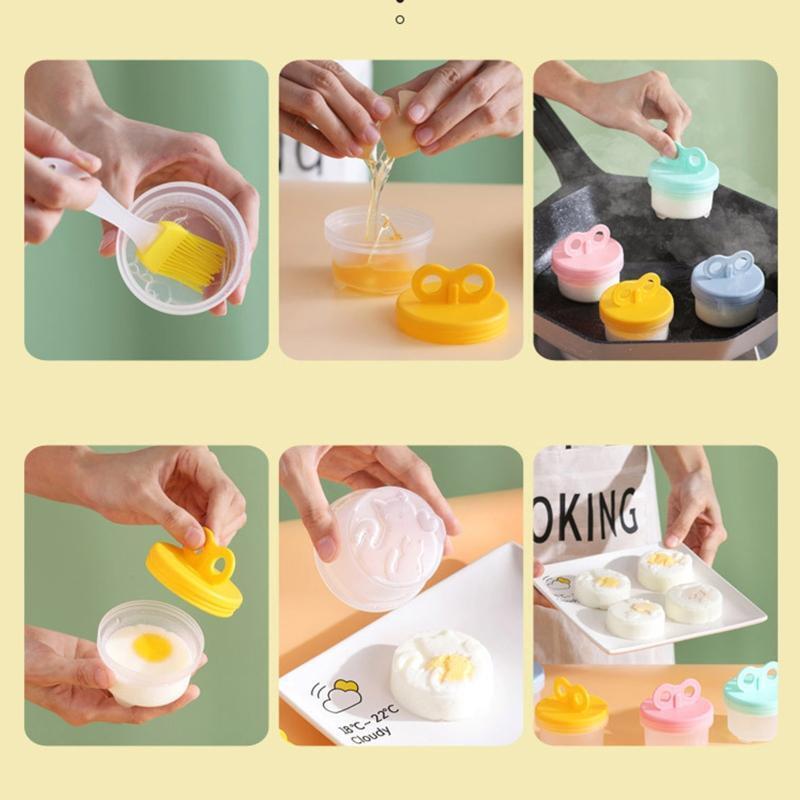 5 Pieces Baby Food Storage Container DIY Cute DIY Mould Gadgets Tool Easy to Use